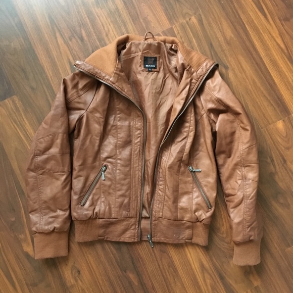 Beavers Jackets & Coats Puleather Jacket S Vegan Leather Poshmark